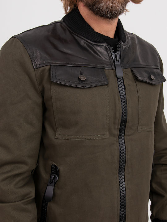 Μπουφάν Bomber Χακί