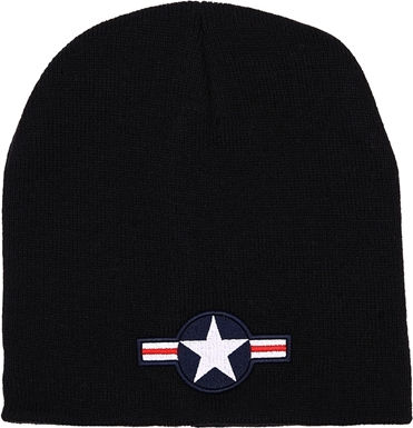 Beanie Beanie Knitted in Black color