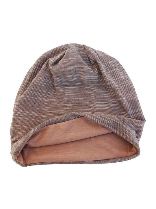 Beanie Beanie Knitted in Gray color