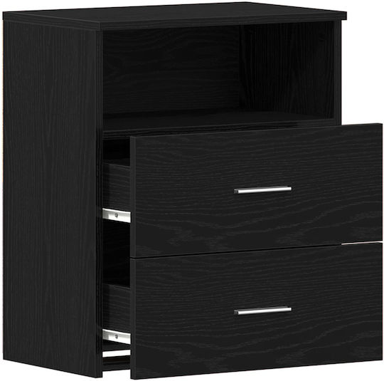 Комод Дървен Black oak 50x32x60см