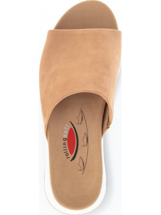 Sandale Casual Damă din Piele Anatomici Bej
