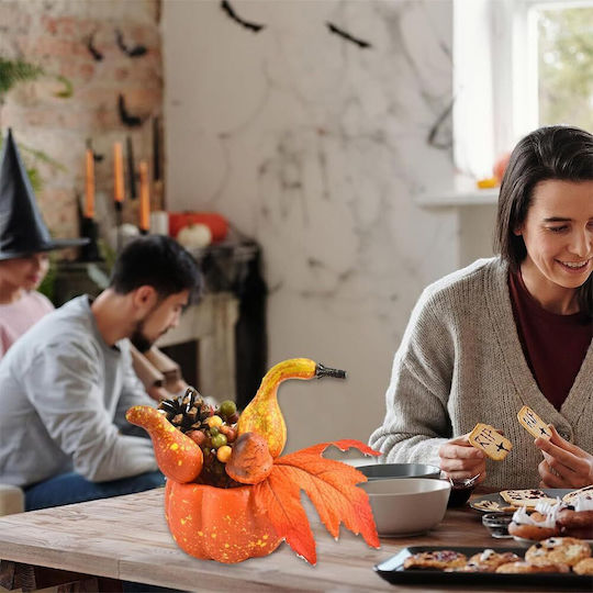 Zoompil Dovleci Artificiali din Plastic Halloween 2 Bucăți