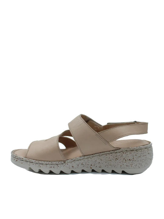Anatomische Damenplattformen Beige