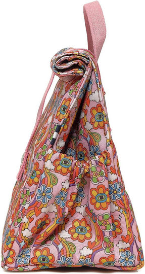 The Lunch Bags Original 2.0 Σχολικό Ισοθερμικό Τσαντάκι Φαγητού Ώμου 5lt Ροζ 21x16x24cm
