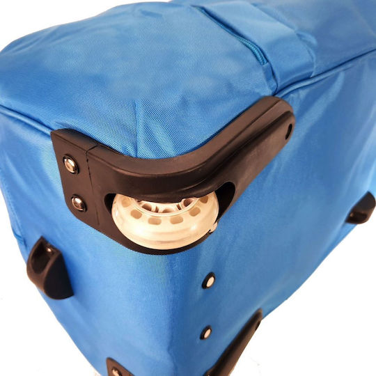 Bartuggi 718-088 Sack Voyage 62lt Light Blue with Wheels Fabric L55xW33xH34cm