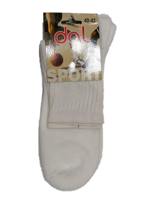 Dal Herren Socken WHITE 1Pack