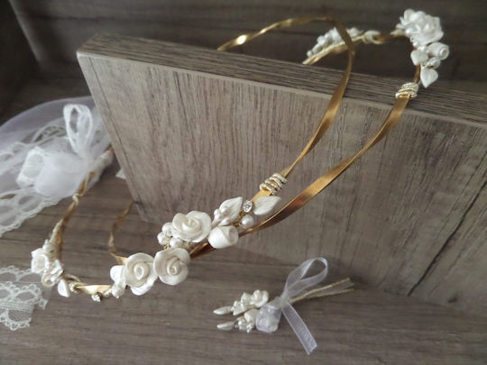 Handmade Порцеланови Сватбени Венци