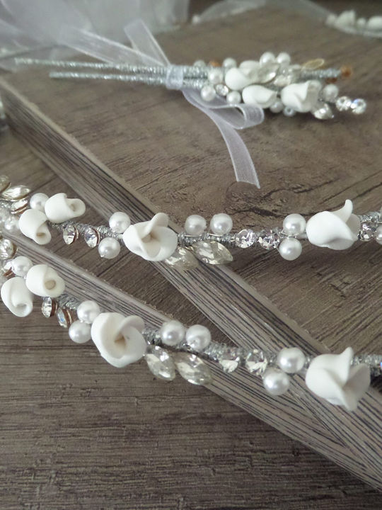 Handmade Porcelain Wedding Crowns