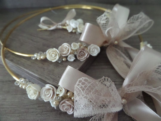 Handmade Порцеланови Сватбени Венци