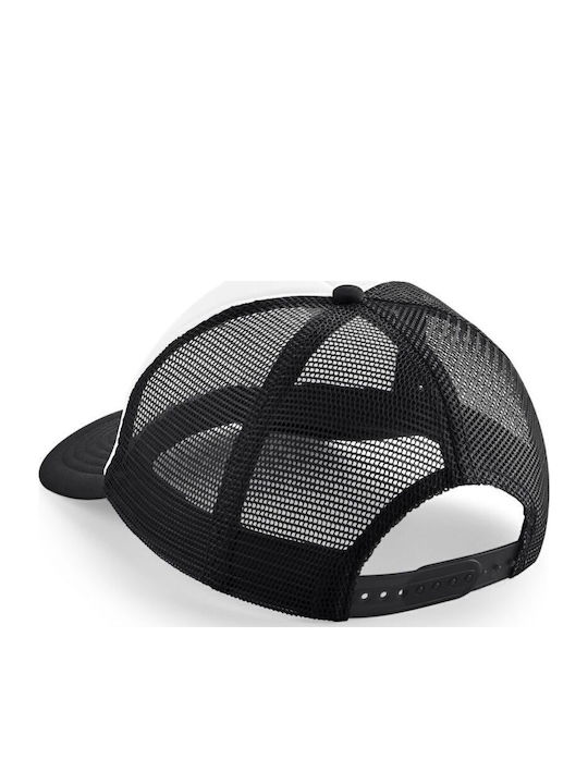 Super Mario Adult Hat Soft Trucker Mesh Black White Polyester Adult Unisex One Size