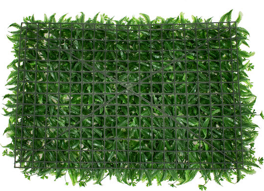 GloboStar Panou artificial de frunziș Trifoi - Ferigă pitică 60x40cm