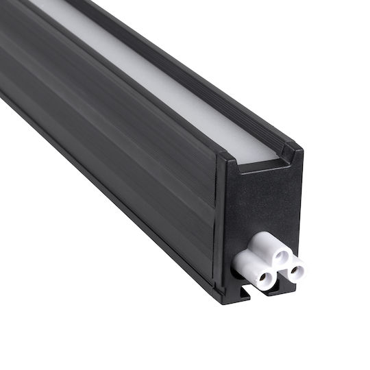 GloboStar Commercial Linear LED Ceiling Light 18W Cold White IP20 L120xD2xH4cm