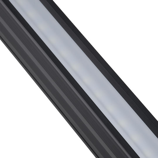 GloboStar Commercial Linear LED Ceiling Light 18W Cold White IP20 L120xD2xH4cm