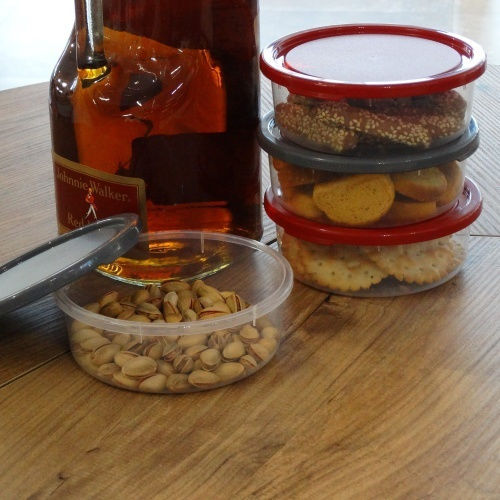 Viomes Cutii de prânz Argintii 500ml Viomes Cutii de prânz Argintii 500ml
