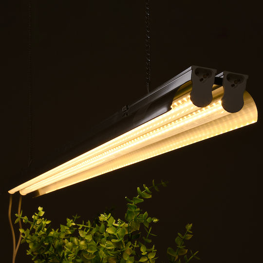 GloboStar Pendant Grow Light with LED and Power 200W L120xW8xH4cm.
