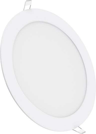 GloboStar Recessed LED Panel 20W 22.2cm GloboStar Recessed LED Panel 20W 22.2cm