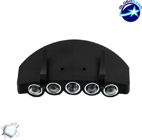 GloboStar Φακός Κεφαλής LED IP44 με Μέγιστη Φωτεινότητα 220lm
