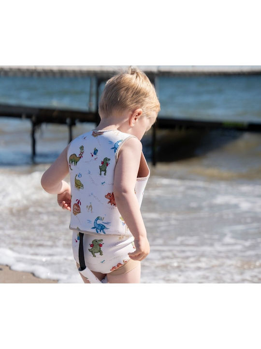 Filibabba Kinder Badeanzug Schwimmwindel Beige