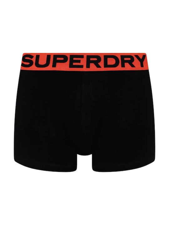 Superdry D2 Sdna Boxer Triple Pack Men's Boxers 3Pack Black