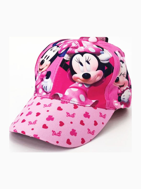 Setino Palarie Copii Jockey Fuchsia