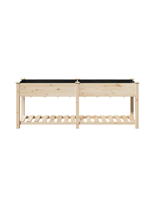 vidaXL Pot Plastic 203x53x76cm.