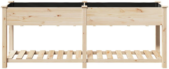 vidaXL Ghiveci Plastic 203x53x76cm.