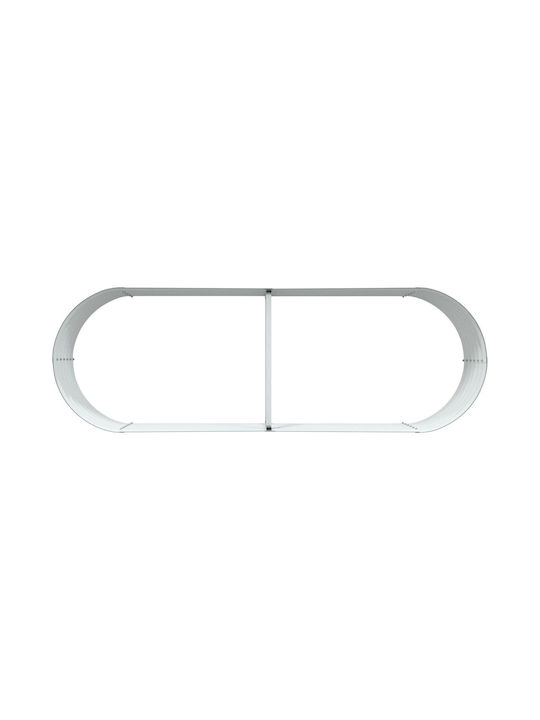 vidaXL Topf Metallisch Green 240x80x44cm.