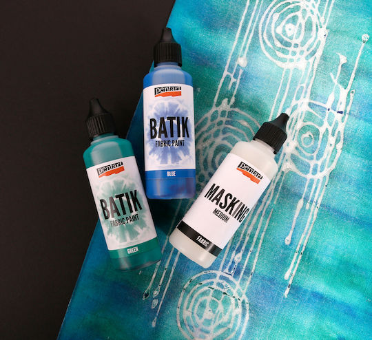 Batik Paint 80 Ml Pentart Μπατίκ Ύφασμα Μπλε