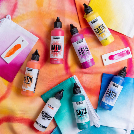 Batik Paint 80 Ml Pentart Μπατίκ Ύφασμα Καφέ