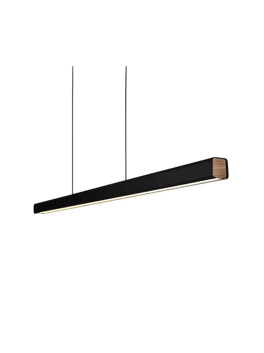 Toolight Κρεμαστό Φωτιστικό Μαύρο LED