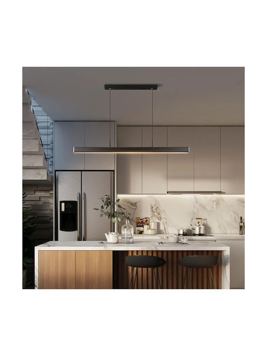 Toolight Κρεμαστό Φωτιστικό Μαύρο LED
