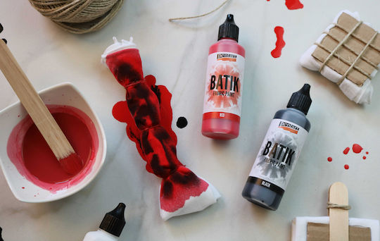Batik Paint 80 Ml Pentart Μπατίκ Ύφασμα Μαύρο