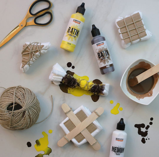 Batik Paint 80 Ml Pentart Μπατίκ Ύφασμα Μαύρο