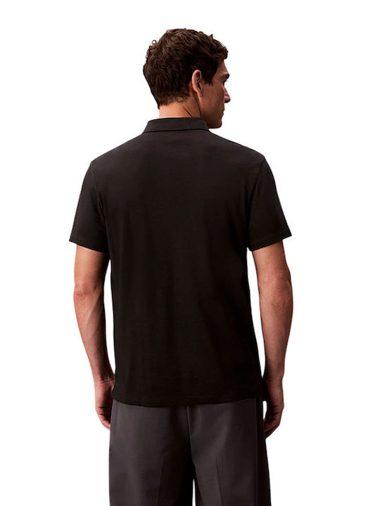 Calvin Klein Polo T-shirt Black Calvin Klein Polo T-shirt Black