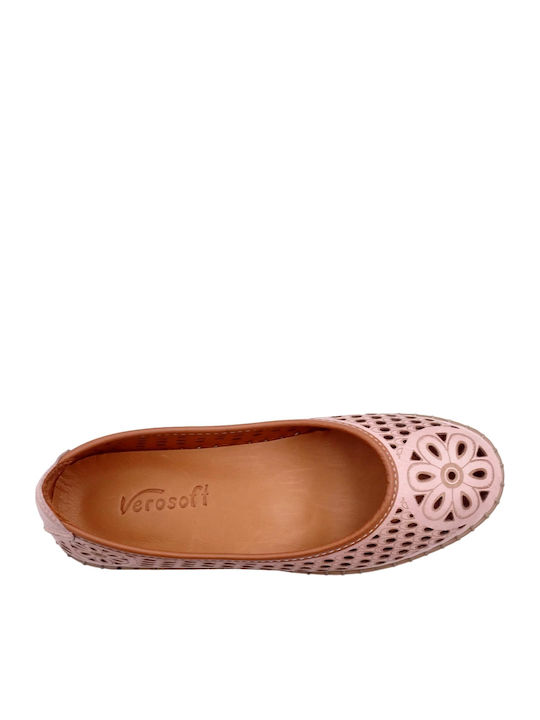 Damen Ballerinas Rosa