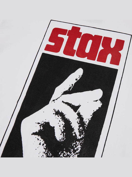 Stax Snap Тениска Бял