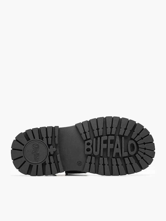 Flache Sandalen für Damen Flatforms in Schwarz Farbe