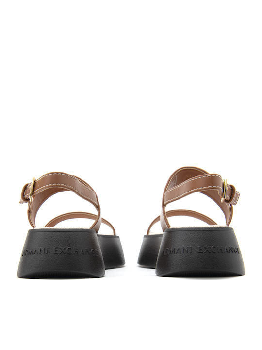 Γυναικεία Σανδάλια Flatforms Ταμπά