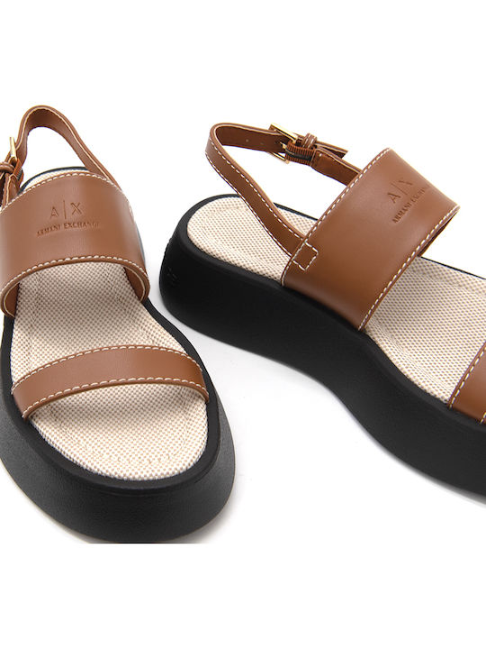 Γυναικεία Σανδάλια Flatforms Ταμπά