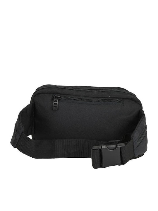 Polo Double Square Τσαντάκι Μέσης Μαύρο Polo Double Square Τσαντάκι Μέσης Μαύρο