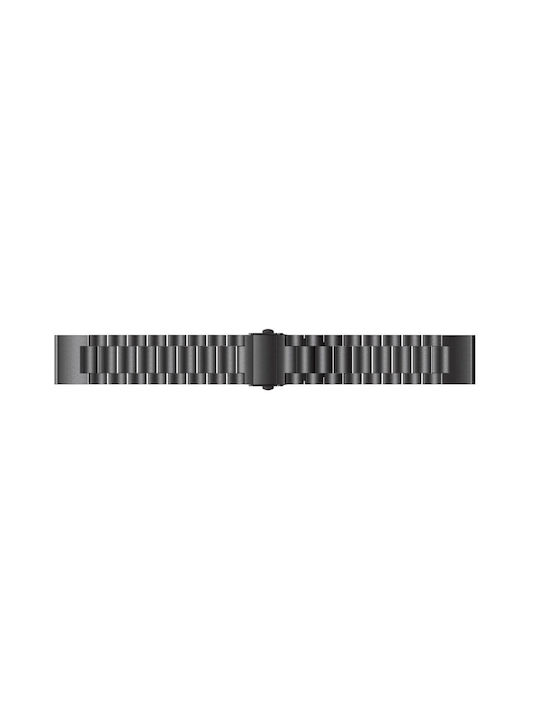 Curea Oțel inoxidabil Negru (Fenix 5 / 5 Plus / 6 / 6 Pro / 7 / 7 Pro / 8 (47mm))