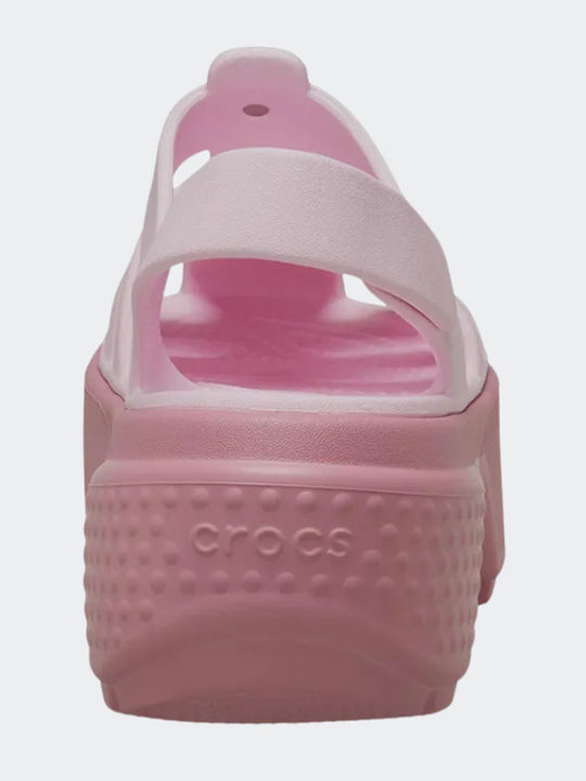 Stomp Fisherman Women's Flat Sandals in Pink Color