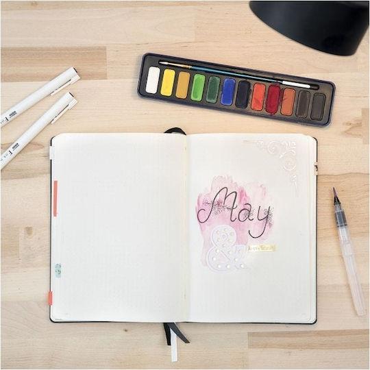 Watercolor Brush Markers 10ml 3 Pcs