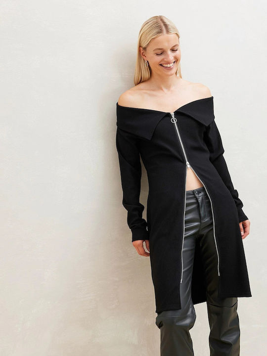Bonprix Knitted Dress All Day Black