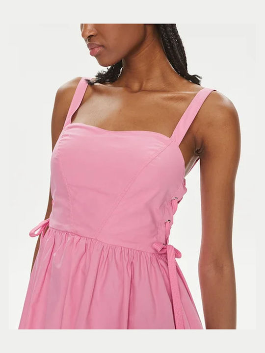 Amazonia Summer Mini Dress Pink