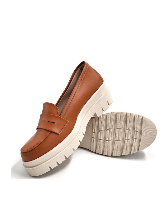 Дамски Loafers в Тютюнев Цвят