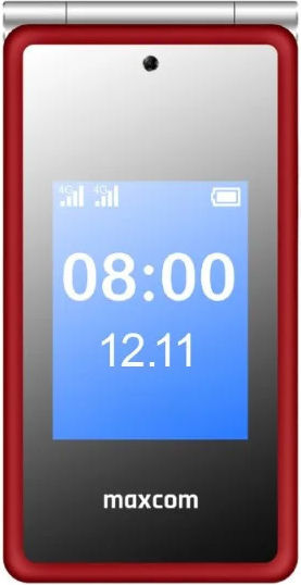 MaxCom MM835 Dual SIM Κινητό με Κουμπιά Κόκκινο