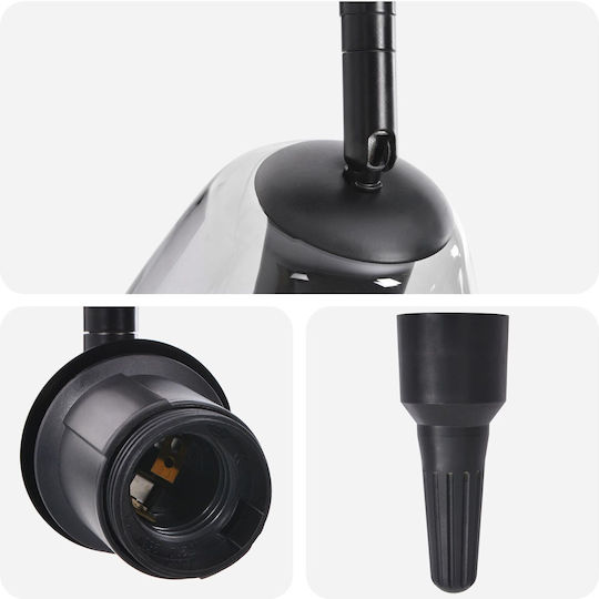 vidaXL Ceiling Mount Light 70cm Gray