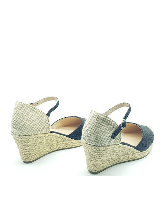Women's Platform Espadrilles Black
