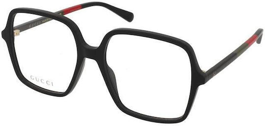 Gucci Γυναικείος Σκελετός Γυαλιών Μαύρος GG1003O 008